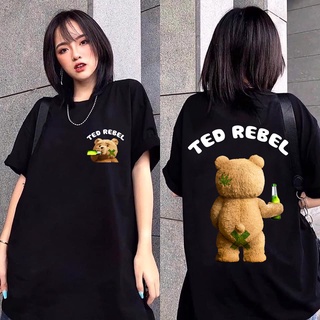 - Áo phông oversize Gấu Bựa Ted Cannnabis siêu chất, cực độc, giá rẻ
