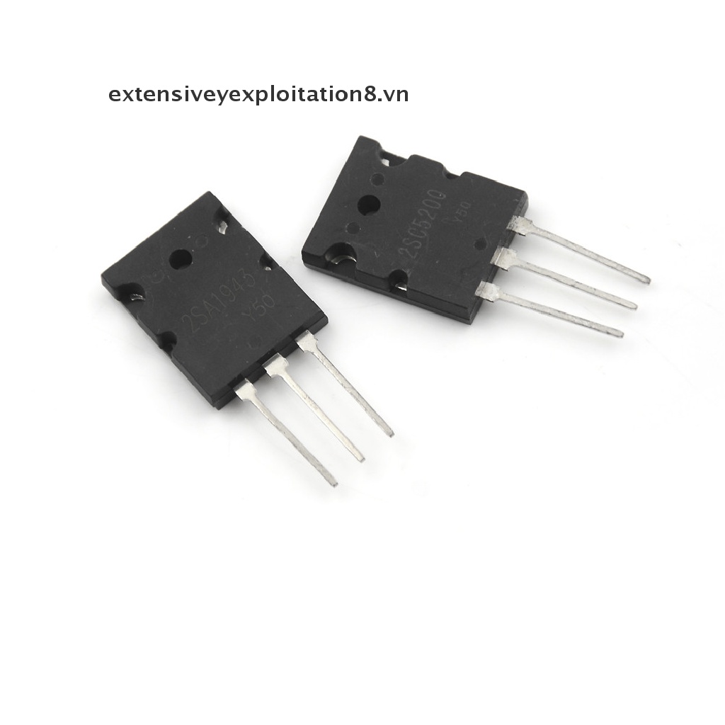 Cặp bóng bán dẫn TO-3PL 2SA1943-O / 2SC5200-O 2SA1943 / 2SC5200 A1943 / C5200