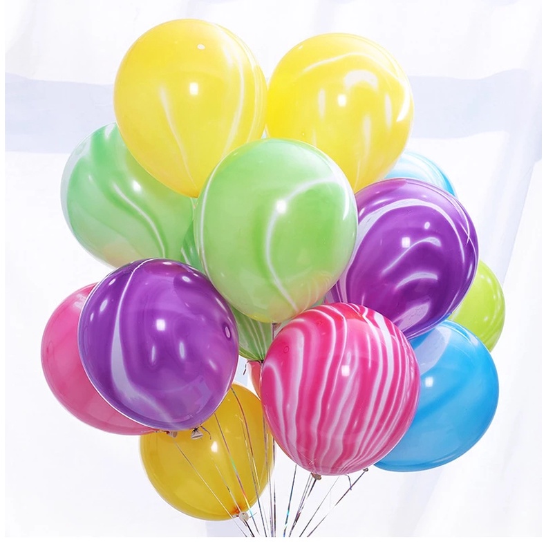 Set 10 Bong Bóng Kích Thước 12inch Bằng Latex Dùng Trang Trí Tiệc Cưới / Sinh Nhật