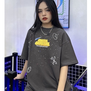 Áo thun unisex Onism Outter space màu xám đậm - Basic tee ONISM