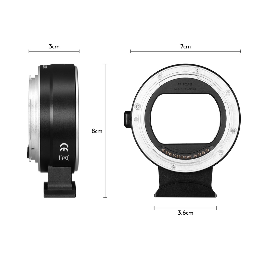 Ngàm Chuyển Đổi Ống Kính Máy Ảnh Canon EF Sang Sony E-Mount lzdxwcke2
