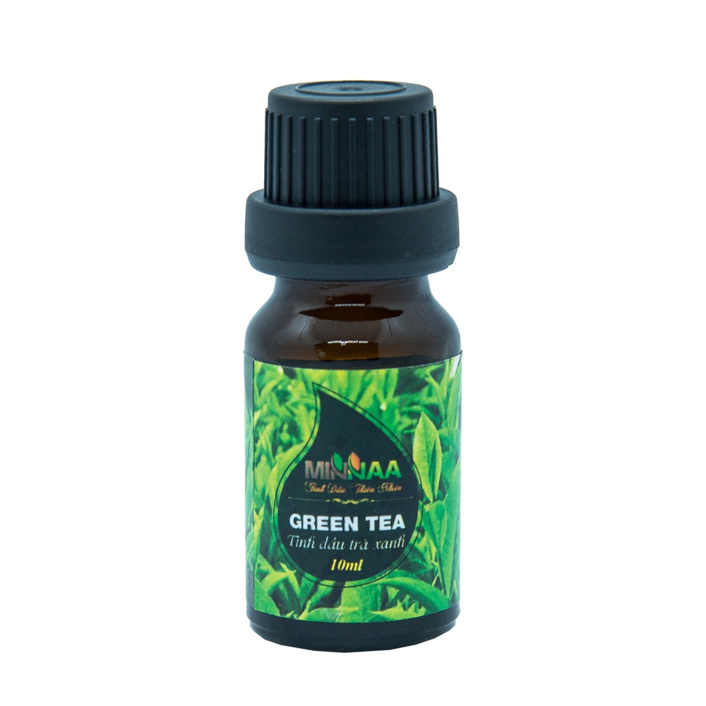 Tinh dầu trà xanh 10ml, Tinh dầu Minnaa khử mùi thơm phòng