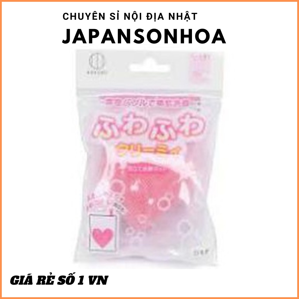 LƯỚI RỬA MẶT TRÁI TIM⚡𝗙𝗥𝗘𝗘 𝗦𝗛𝗜𝗣 ⚡Dùng làm lưới rửa cho mặt nhẹ nhàng