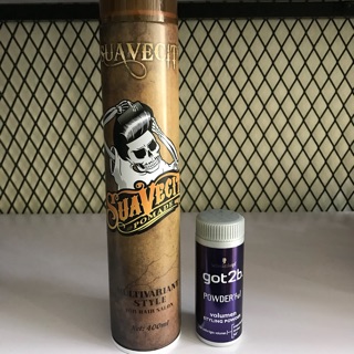 Combo Bột tạo phồng - gôm Suavecito