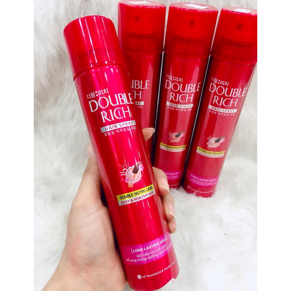 Mousse Tạo Kiểu Và Giữ Nếp Tự Nhiên Double Rich Soft 150ml