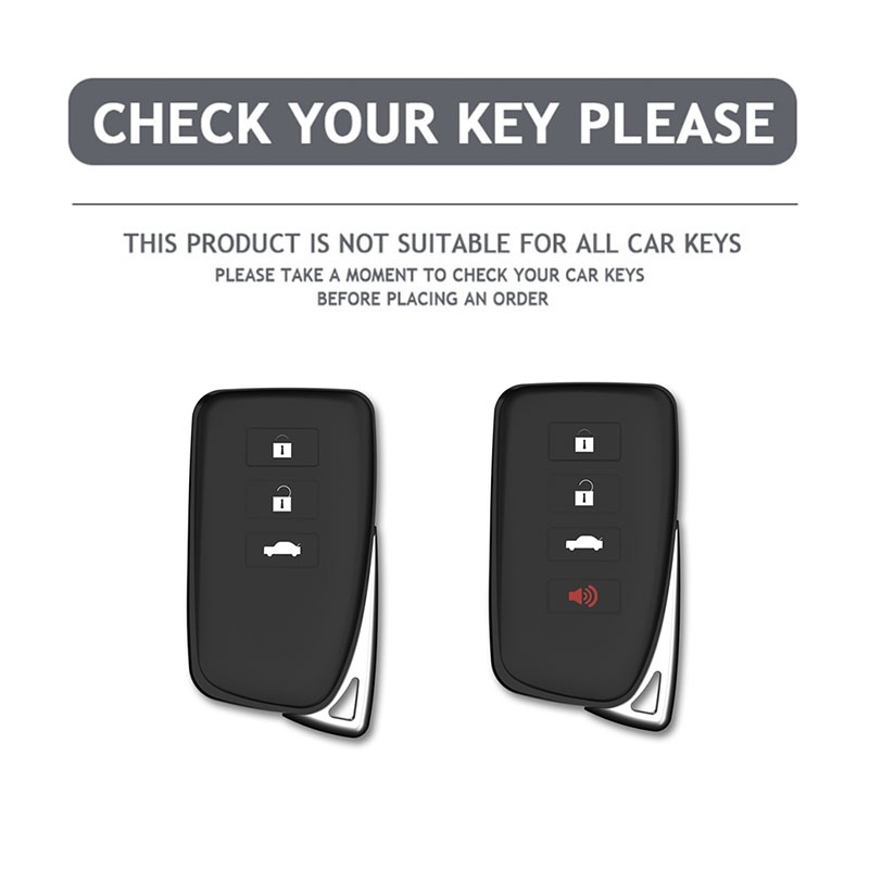 Vỏ Bọc Chìa Khóa Điều Khiển Từ Xa Cho Xe Hơi Lexus NX GS RX IS ES GX LX RC 200 250 350 LS 450H 300H