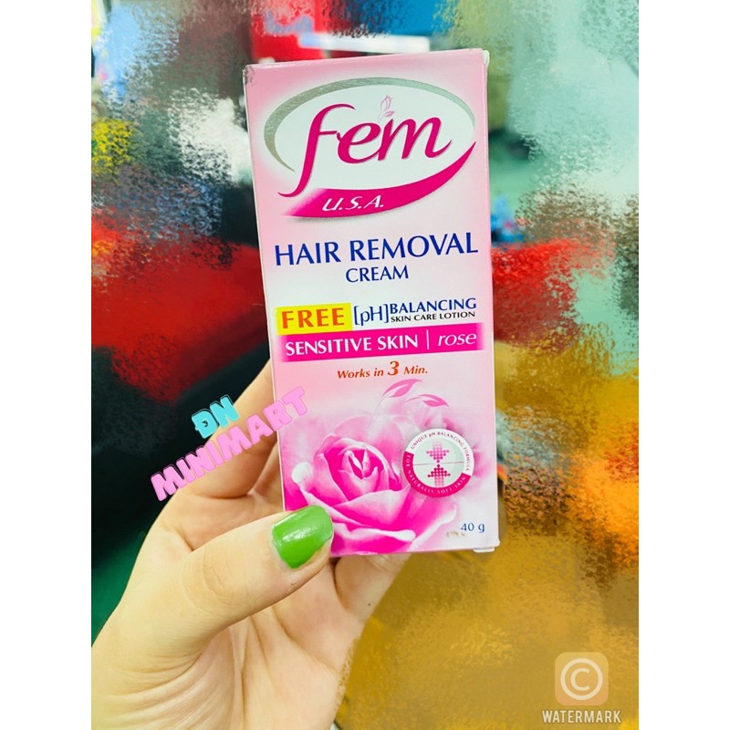 01 Hộp Kem Tẩy Lông Fem Thái Lan 40g