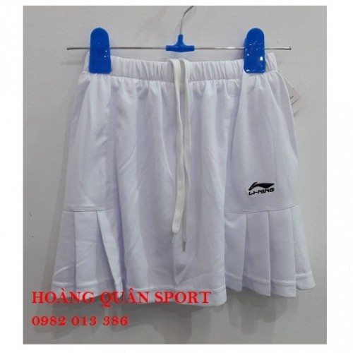 Váy cầu lông Lining VL1688 (trắng - hồng - xanh - đen)