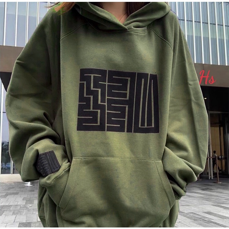 Áo Nỉ Hoodie Nam Nữ Áo Nỉ Có Mũ Hoạ Tiết Mê Cung Dài Tay Freesize Unisex Form Rộng Oversize Hot Trend | WebRaoVat - webraovat.net.vn