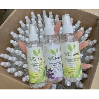 (sunashop)_Chai Nhỏ Gọn Xịt Khử Khuẩn VClean 100ml | WebRaoVat - webraovat.net.vn