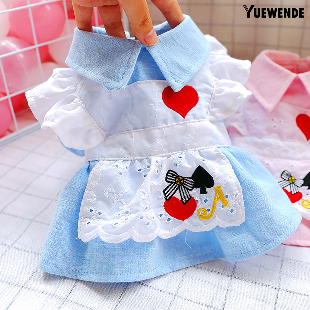 ALICE Đầm In Họa Tiết Xinh Xắn Cho Thú Cưng