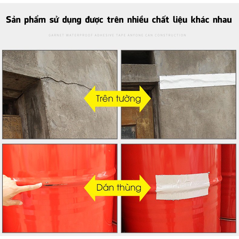 Chuyên sỉ băng dán chống thấm  Cách nhiệt Nhật Bản(bản 10 cm)