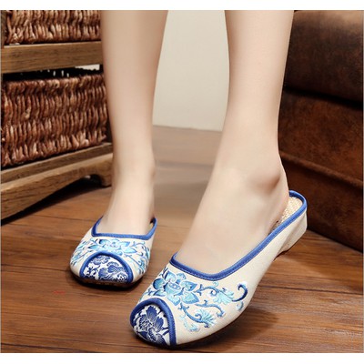 SỤC THÊU NHIỀU MÀU Hoạ tiết hoa sen