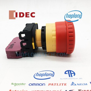 YW1B-V4E01R Nút nhấn dừng khẩn phi 22 IDEC