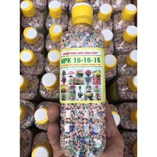Phân bón NPK 16-16-16 nhập khẩu Châu Âu chai 500gr chính hãng