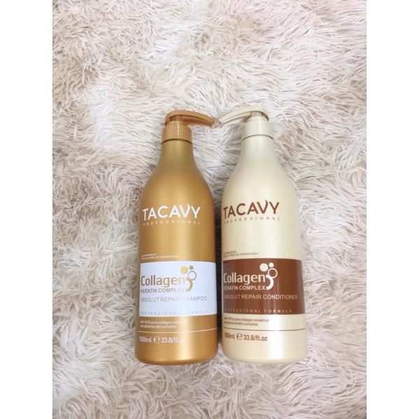 DẦU CẶP GỒM GỘI XẢ TACAVY 1000ML - HÀNG CHÍNH HÃNG