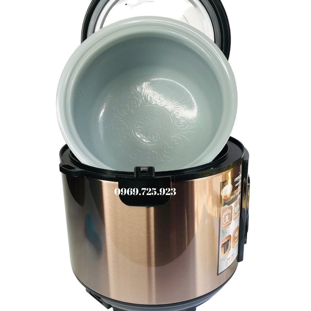 Nồi Cơm Điện 1,8L Korichi KRC1865- Lòng Nồi Chống Dính Siêu Bền- Hàng Chính Hãng- BH 12 tháng | BigBuy360 - bigbuy360.vn