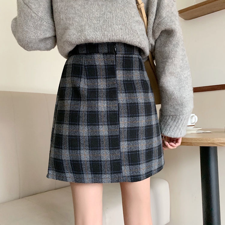 Váy mỏng dáng rộng phong cách Hàn Quốc thời trang thu đông mới