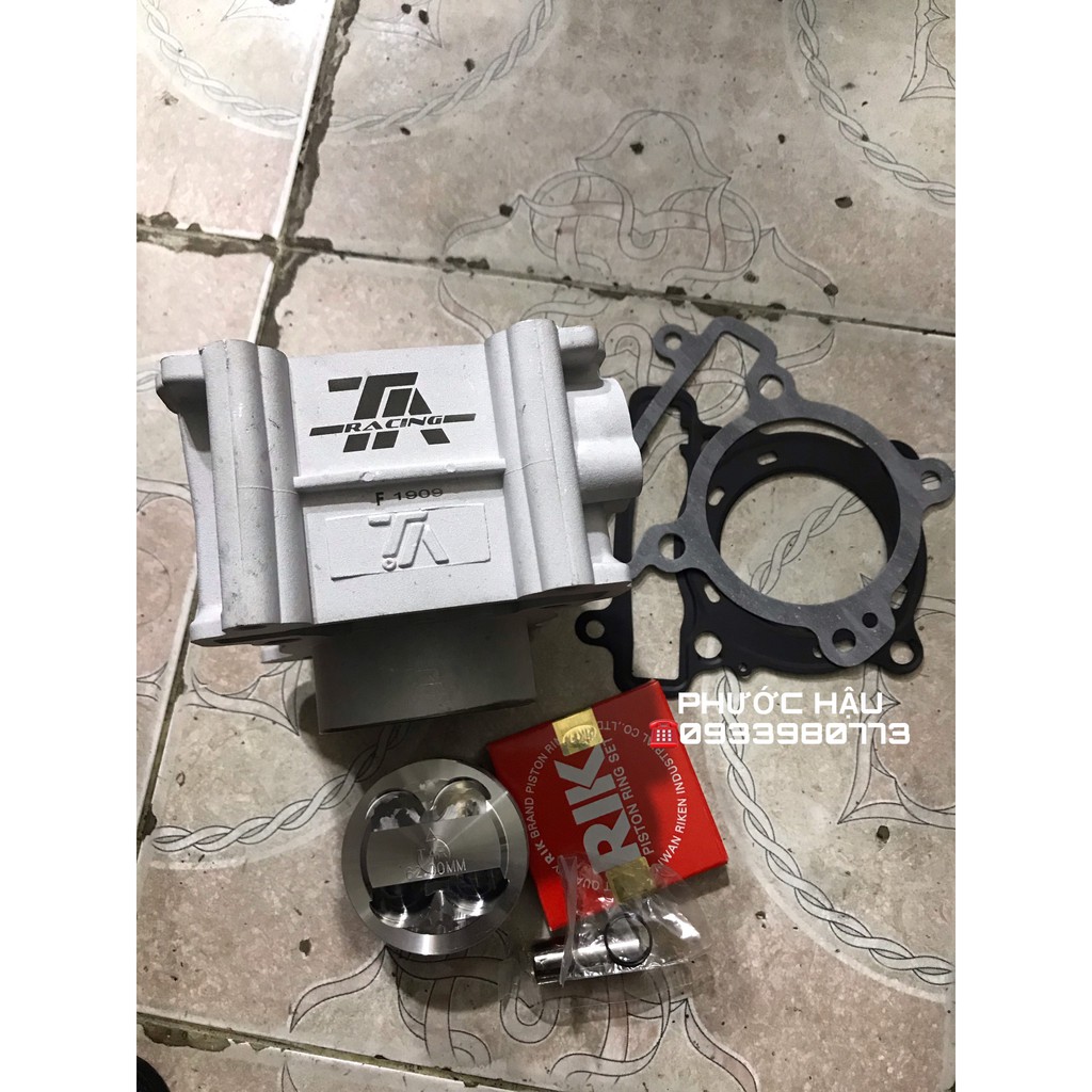 Full Lòng kiếng ( CERAMIC ) TA racing 62MM EXCITER , Chân lòng 27mm ( Dên zin )