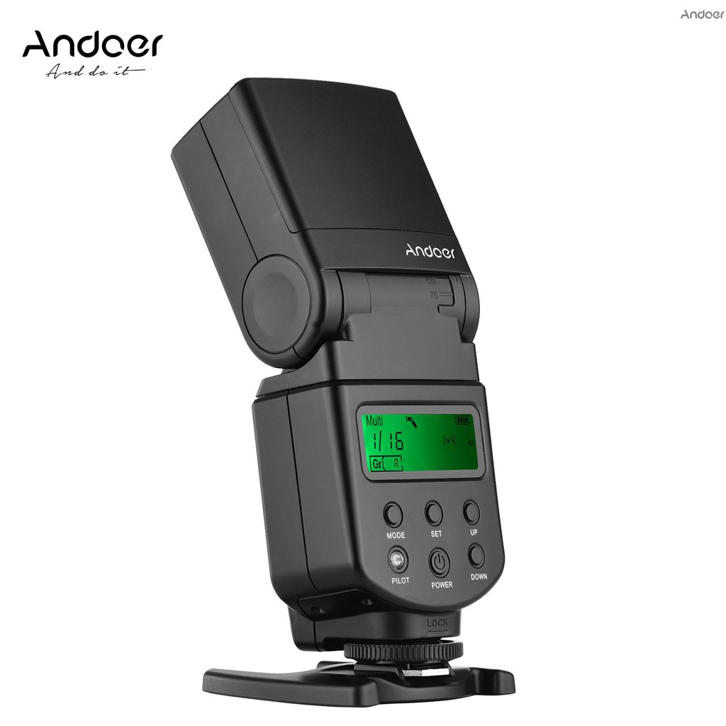 Đèn flash máy ảnh ANDOER GN40 dành cho CANON NIKON OLYMPUS PENTAX DSLR