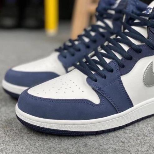 Giày thể thao Jordan NAVY Xanh Than Cổ Cao Cổ Thấp Nam Nữ cực chất dễ phối đồ FullBox | BigBuy360 - bigbuy360.vn