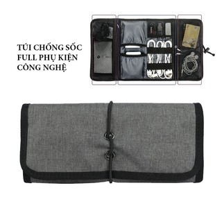 Túi đựng phụ kiện đa năng dạng cuộn cho cáp sạc pin dự phòng MA