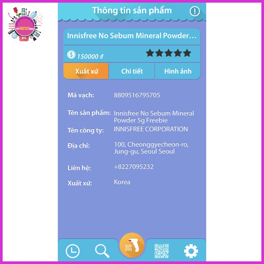 PHẤN PHỦ KIỀM DẦU INNISFREE NO SEBUM MINERAL POWDER | BigBuy360 - bigbuy360.vn