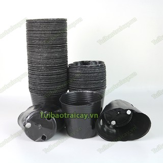 1 kg Chậu ươm cây màu đen kích thước 15x13cm - CH5