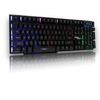 [Mã ELFLASH3 hoàn 10K xu đơn 20K] Bàn phím giả cơ Flying Color K8 phòng nét game thủ