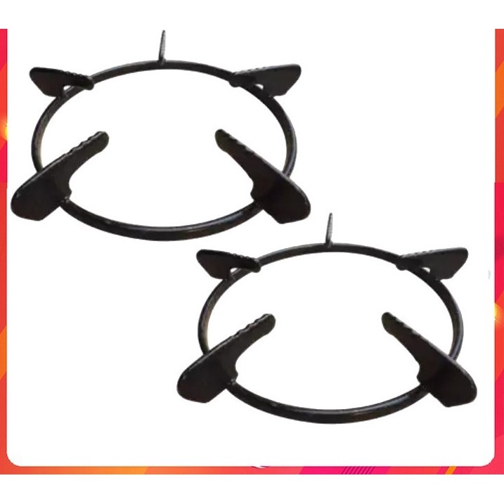 COMBO 2 Cái Kiềng dùng bếp gas mặt kính 5 chân, sử dụng cho tất cả các dòng bếp gas đơn, bếp đôi mặt kính thông dụng