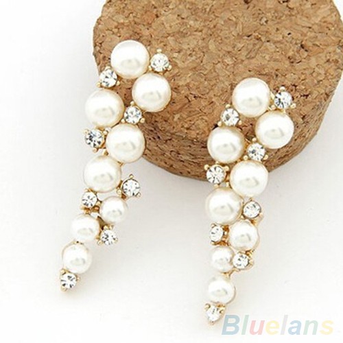 Mặt Nạ BEA BEA Chất Lượng Cao♏ Khuyên Tai Nữ Đính Ngọc Thời Trang