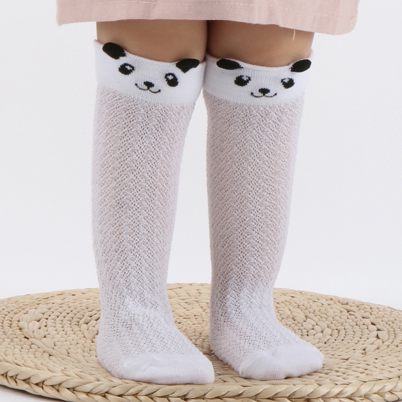 Vớ cotton thoáng khí chống muỗi cho bé gái từ 1-3 tuổi