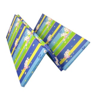Nệm Bông ép Gấp 3 Áo Gấm Valize cao cấp cho bé đi học. KT: 60x120x2CM (màu ngẫu nhiên)