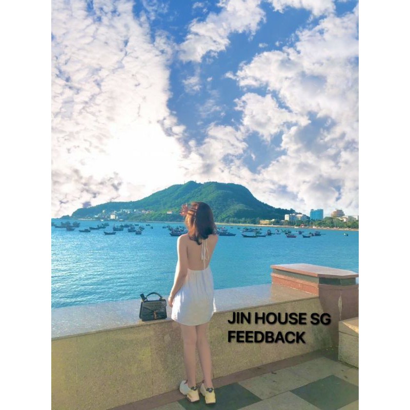 ÁO YẾM HOẠ TIẾT HOA CÚC HOẠ MI ✨🌼🌈🦋 | BigBuy360 - bigbuy360.vn