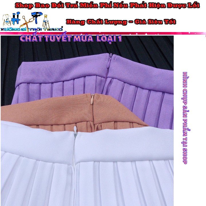 Chân Váy Xếp Ly Dài dáng dài mẫu mới thời trang 2020 | BigBuy360 - bigbuy360.vn