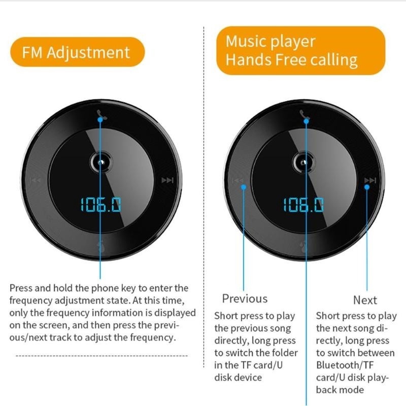 Bộ máy phát tán tinh dầu MP3 Bluetooth cho xe hơi