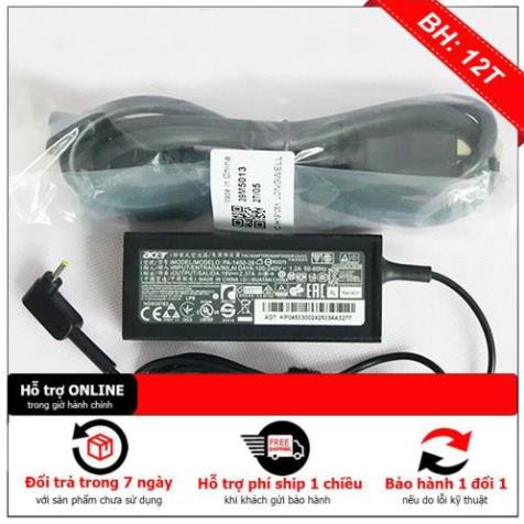 Sạc 19V-3.42A đầu 3.0*1.1 mm cho laptop Acer