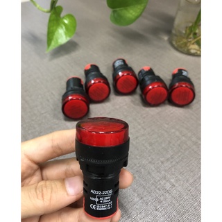Đèn báo pha AD22-22DS, đèn báo tủ điện - HỘP 5 CÁI