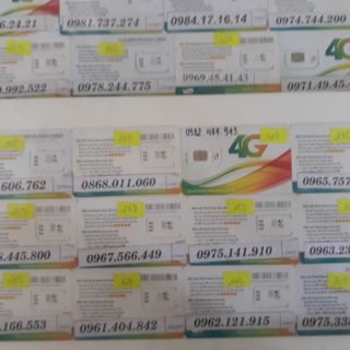 Sim viettel số đẹp giá rẻ