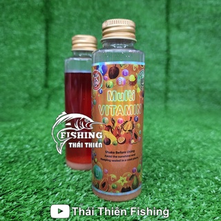 Hương Liệu Câu Cá Tổng Hợp Multi Vitamin Chai Tương Đương 120ml