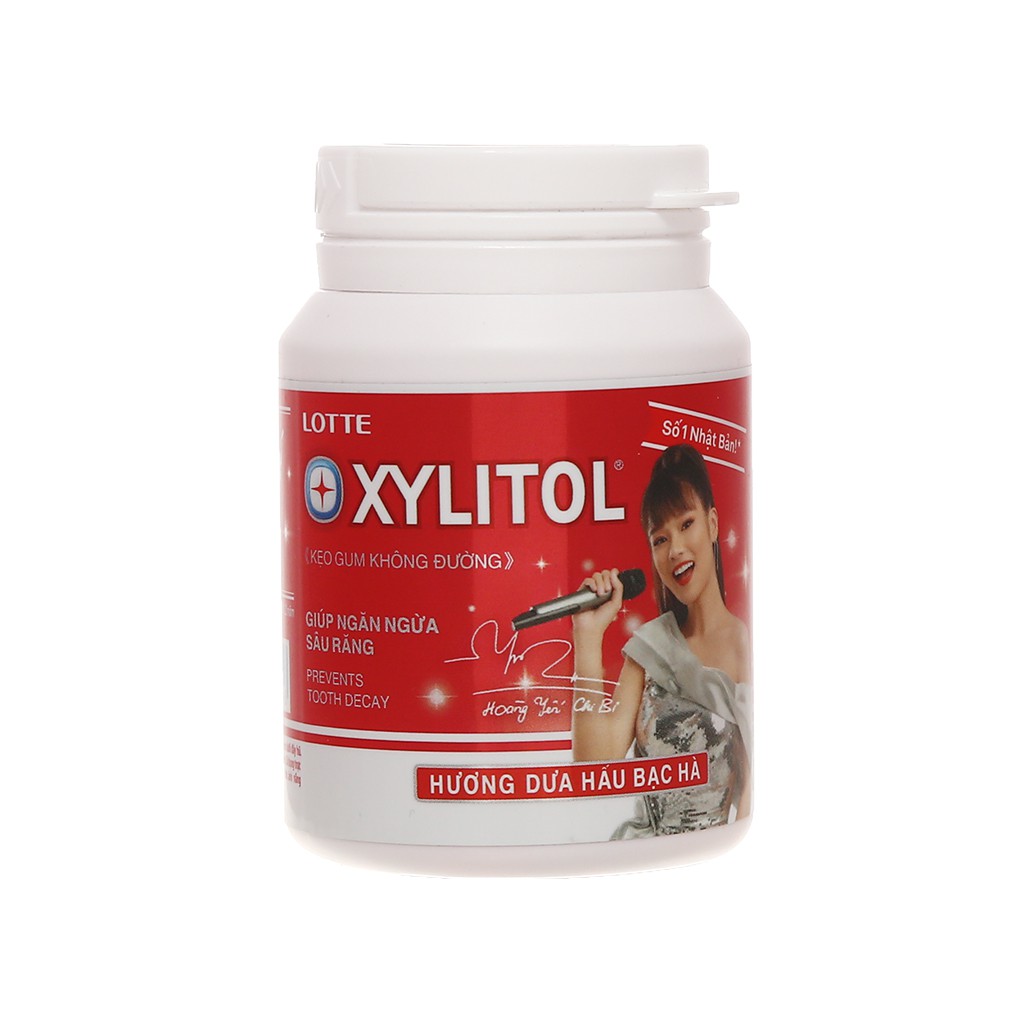 Kẹo Gum Không Đường Xylitol Hủ 58g Các vị