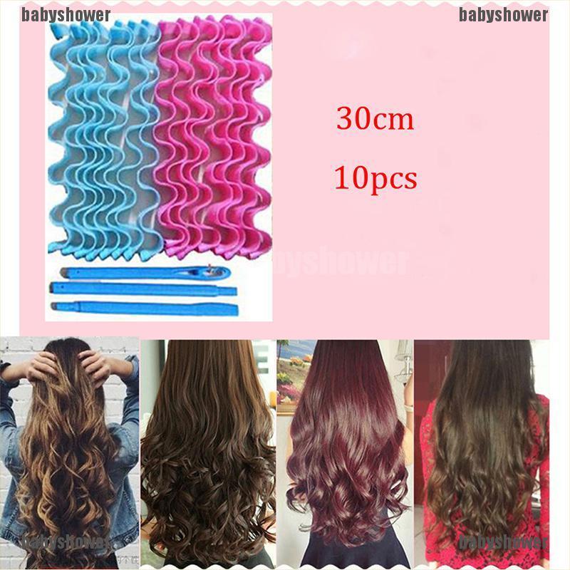 Set 10 Dụng Cụ Uốn Tóc Gợn Sóng Thần Kỳ Tiện Dụng