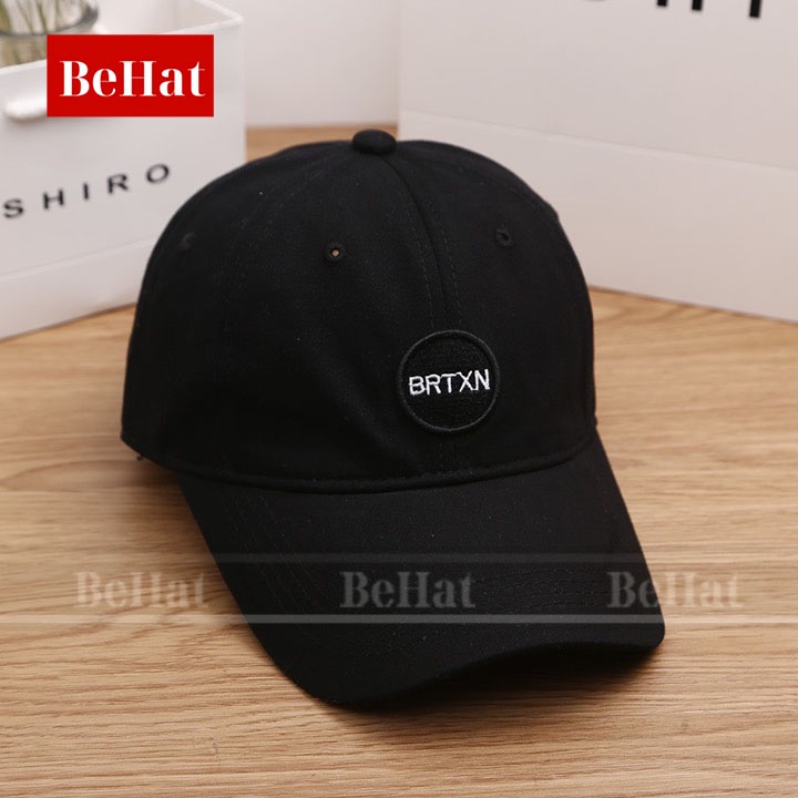 Mũ Nón Kết Nam Nữ Hàn Quốc, Thêu Nổi Chữ BRTXN, Hàng Nhập Full Tem