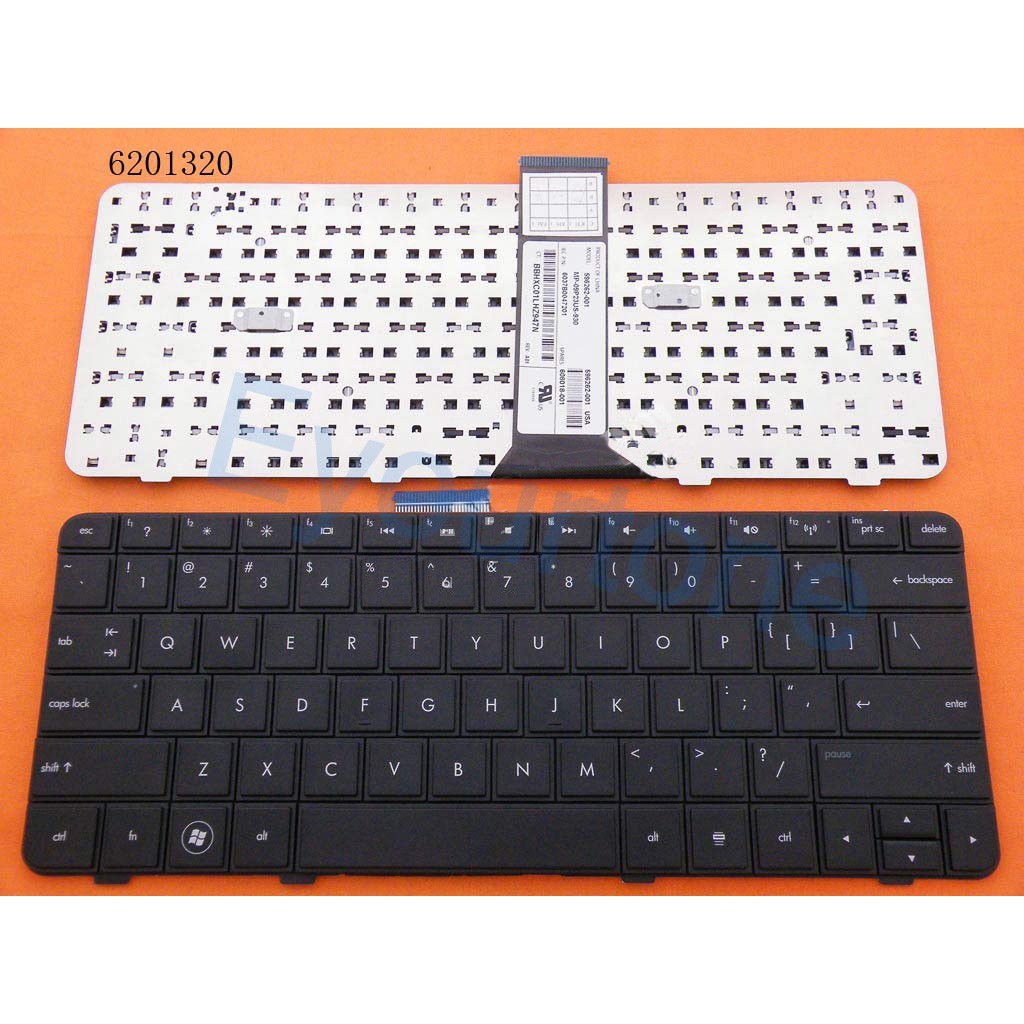 (KEYBOARD) BÀN PHÍM LAPTOP HP DV3-4000 dùng cho Pavilion DV3-4000, CQ32 (KEYBOARD) BÀN PHÍM LAPTOP nổi)