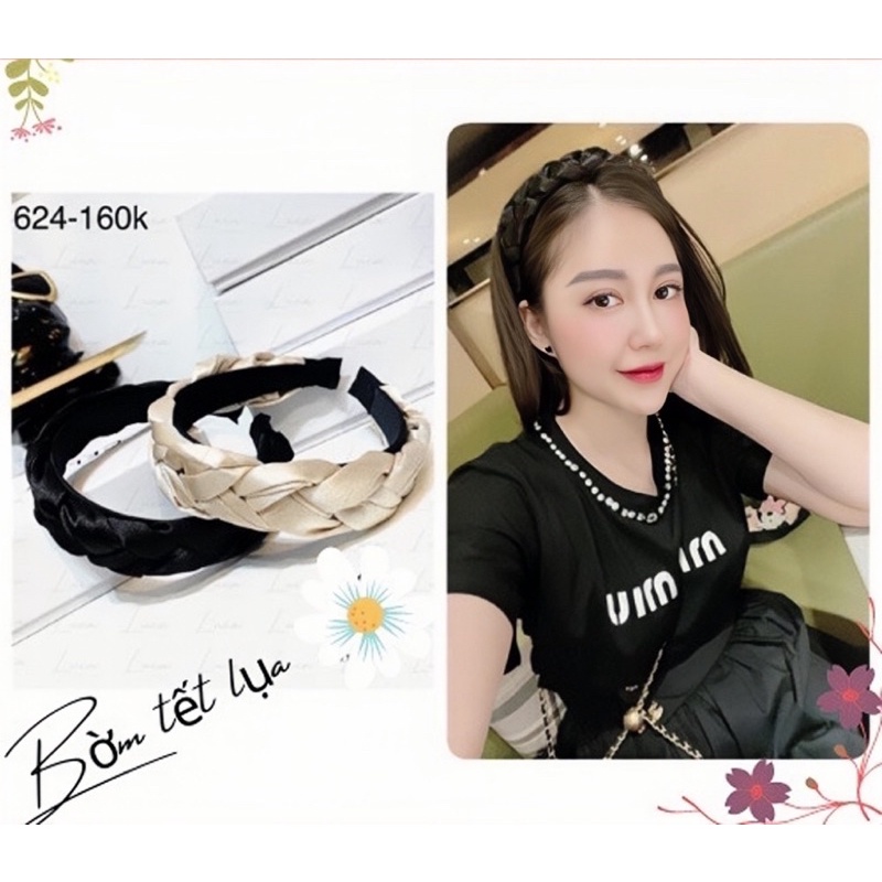 Bờm Tết Lụa Siêu xinh / Băng Đô Tết Lụa ,Thời Trang Phụ Kiện Tóc Nữ Xinh Đẹp - Hari Korea Accessories