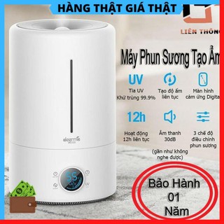 MÁY TẠO ẨM PHUN SƯƠNG XIAOMI DEERMA Công Nghệ Diệt Khuẩn TIA UV  MÀN HÌNH LED Cảm Ứng - Máy Phun Sương  [HÀNG XỊN]