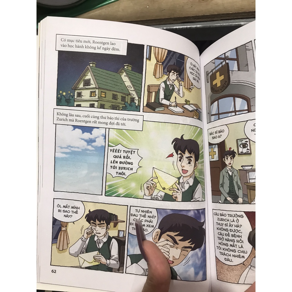 Sách - Chuyện kể về danh nhân thế giới Who? Wilhelm Roentgen