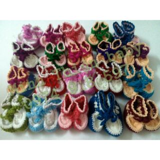 Giày len handmade