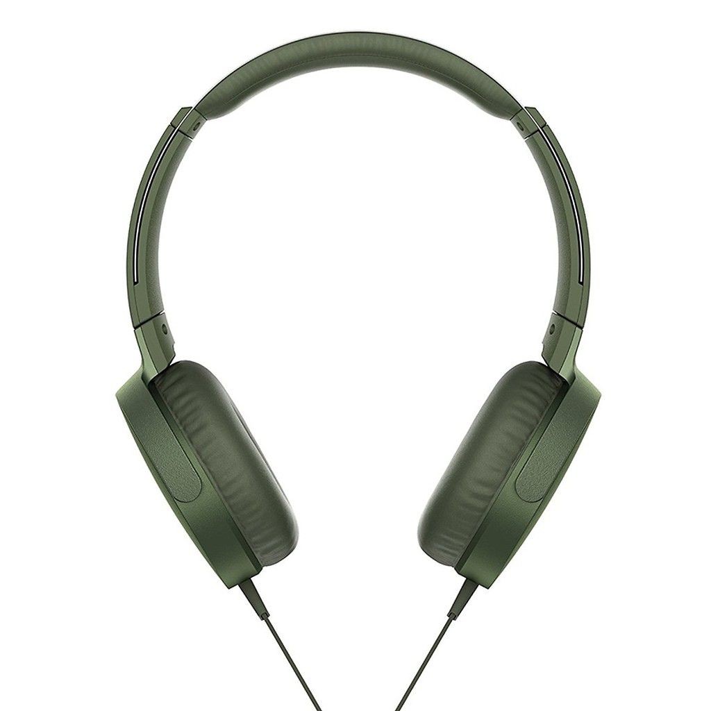 Tai Nghe Sony Có Mic MDR-XB550AP (Xanh lá)- Hàng Chính Hãng