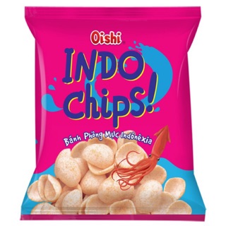 Snack Phồng Mực Indo Chips Size Lớn 80gr